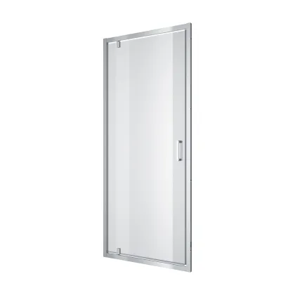 Душові двері відкривні, одноелементні Line Pro 900 мм, chrome, скло 6мм clear