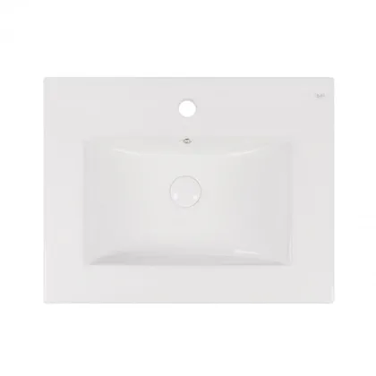 Раковина Qtap Albatross New 600x470x180 White з донним клапаном QT0111750660W