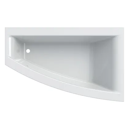 Ванна Geberit Selnova Square ліва 1600х1000 554.290.01.1