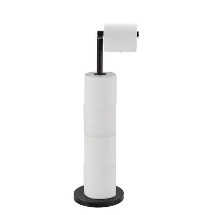 Стійка для туалетного паперу VBI ROUND BLACK