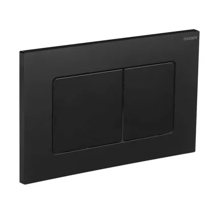 Панель змиву Koer KT-0603-03 240x160x10mm пластикова, кнопка лінійна