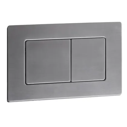 Панель змиву Koer KT-0612-07 240x160x10mm з нержавіючої сталі, квадр. (графіт)