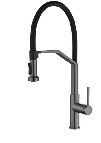 IMEX VENETO Змішувач для кухні, PVD Black Gun Metal