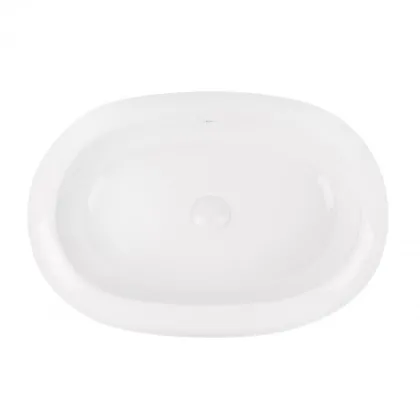 Раковина-чаша Qtap Robin 635x420x105 White з донним клапаном QT13113075W