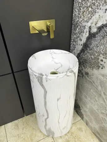 Умивальник  VBI TARANTO MARMO MATT підлоговий