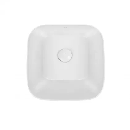 Раковина-чаша Qtap Scorpio 350х390х120 White з донним клапаном QT14112241W