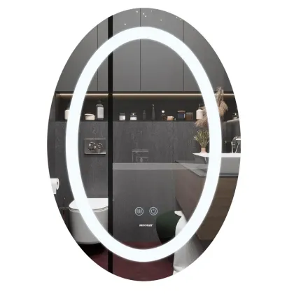 Дзеркало Mixxus PLAIN MV03-50x70 з Led Touch, Anti-fog, димером, регулятором яскравості (MI6664)