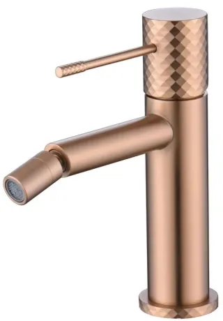 IMEX GENOVA BRUSHED ROSE GOLD Змішувач для біде, PVD матове рожеве золото