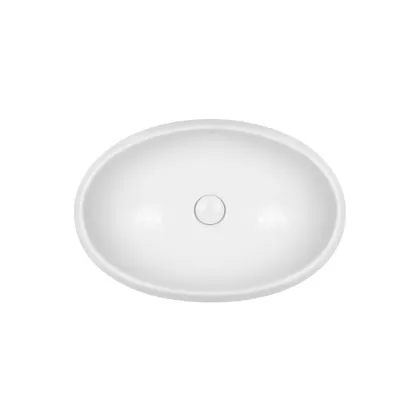 Раковина-чаша Qtap Leo 600х400х155 White з донним клапаном QT11117060GW