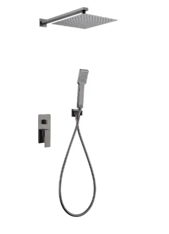 IMEX PISA BLACK GUN METAL Набір для душу, PVD графіт