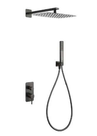 IMEX TOSCANA BLACK GUN METAL Набір для душу, PVD графіт