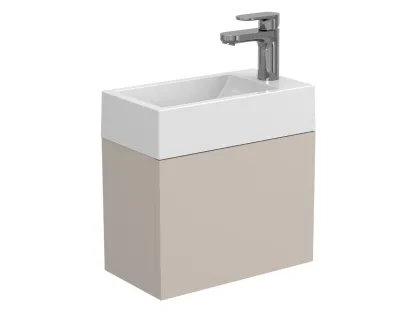 Тумба підвісна MINIMA сіра для умивальника FARO Miraggio