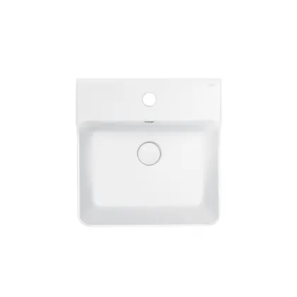Раковина Qtap Nando B 400х420х155 White з донним клапаном QT12117040BW