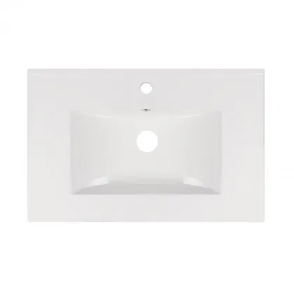 Раковина Qtap Albatross New 710x465x180 White без донного клапана QT0111750670W1