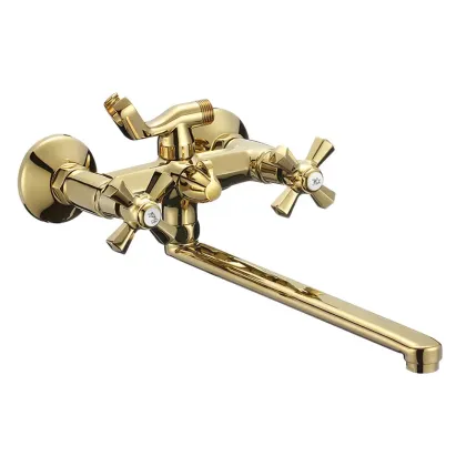 Змішувач для ванни Mixxus Premium Retro Gold-140 (MI5849)