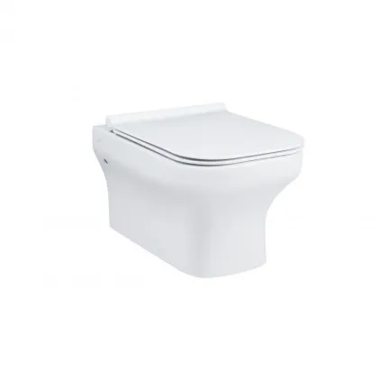 Унітаз підвісний Qtap Cardinal із сідінням Soft-close QT0433C660HW