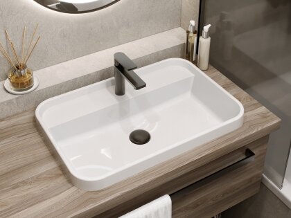 Кухонне миття Qtap 6550 0,8 мм Satin (QT6550SAT08) — Photo 24