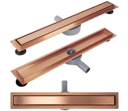 Трап для душу REA NEOX 100 PRO BRUSHED COPPER 