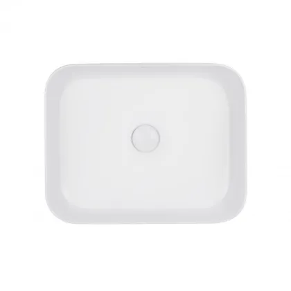 Раковина-чаша Qtap Tern 500x390x140 White з донним клапаном QT17112195W