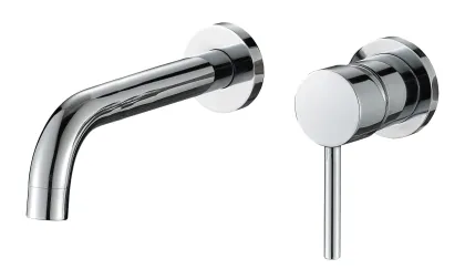 Змішувач для раковини VBI MILANO LONG CHROME прихованого монтажу
