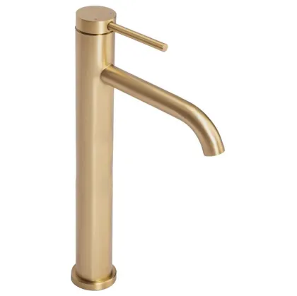 Змішувач для раковини (умивальника) REA CLIF BRUSHED GOLD 