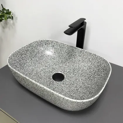 Умивальник (раковина) VBI RAVENNA SPACE GREY MATT накладний