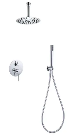 IMEX MONZA CHROME Набір для душу, хром