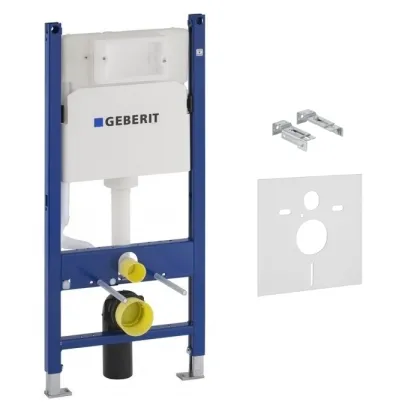 Geberit Duofix монтажний комплект для підвісного унітазу, Н112, 12 см (UP100) без клавіші