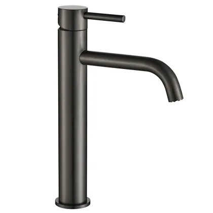 Змішувач для раковини VBI MILANO BLACK високий