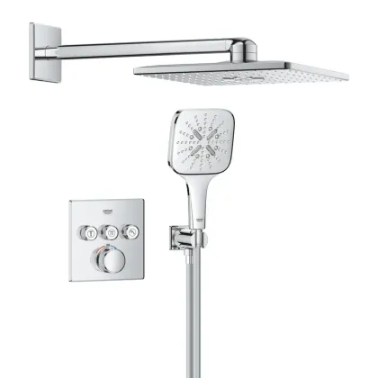 Прихована душова система з RSH SmartActive 310 Cube Grohe Grohtherm SmartControl (1039980000)