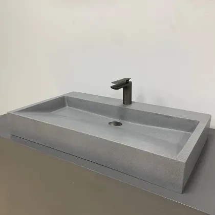 Умивальник (раковина) VBI VIESTE 90 GREY MATT накладний підвісний
