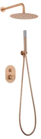 IMEX OLIMPO BRUSHED ROSE GOLD Набір для душу, PVD матове рожеве золото