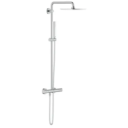 Euphoria XXL 230 Душова система з термостатом для настiнного монтажа, хром