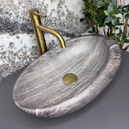 Умивальник (раковина) VBI VICENZA STONE MATT накладний