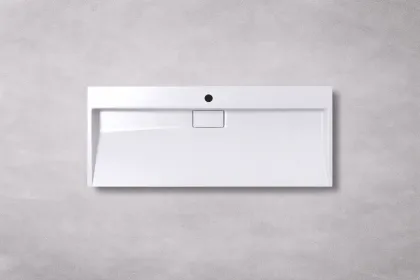 Умивальник (раковина) VBI ESTE 120 WHITE 1/O накладний