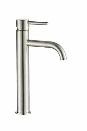 Змішувач для раковини VBI MILANO NICKEL високий
