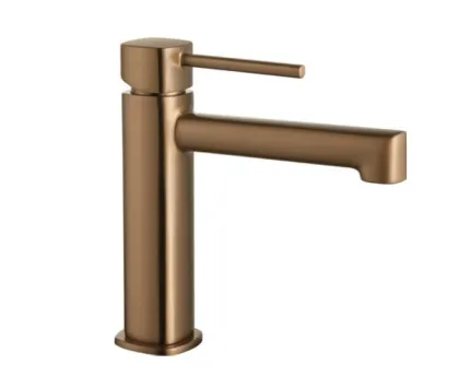 IMEX TOSCANA BRUSHED ROSE GOLD Змішувач для умивальника, PVD матове рожеве золото