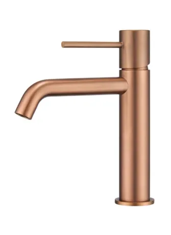 IMEX MONZA BRUSHED ROSE GOLD Змішувач для умивальника, PVD матове рожеве золото
