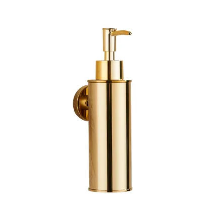 Дозатор для рідкого мила VBI ROUND GOLD