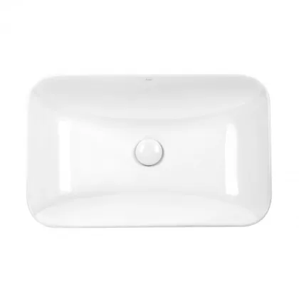 Раковина Qtap Scorpio 610х380х150 White з донним клапаном QT1411K491W