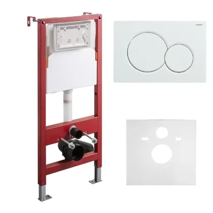 Бачок до унітазу-компакту Mixxus Wave-0404-R Tank 630х350х805 зі зливною арматурою (MI8335) — Photo 33