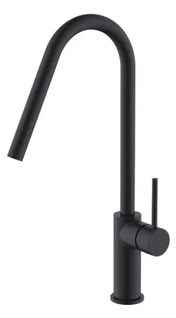 IMEX KENIA BLACK MATT Змішувач для кухні, чорний матовий