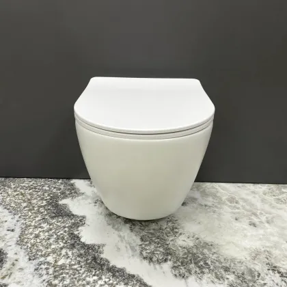 Підвісний унітаз VBI VULCANO WHITE MATT