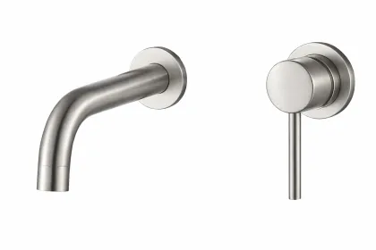 Змішувач для раковини VBI MILANO NICKEL прихованого монтажу
