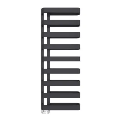 Рушникосушка дизайнерська IDEALE GIA 12 9/1300/500 чорна мат