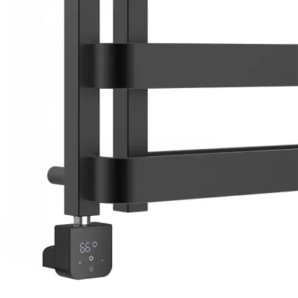 Тен для рушникосушки Pro Onlyheat Onyx Black 0,6 кВт 1/2" з трійник/ПРИХ МОНТ/земний тен (8/32) — Photo 2