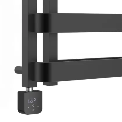 Тен до рушникосушки Onlyheat Onyx Black 0,6 кВт 1/2" з трійником 53,5 см (1/24 шт) — Photo 2