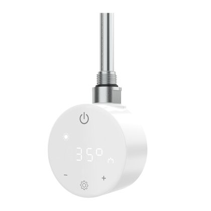 Тін до рушникосушки Onlyheat Ivory White 0,6 кВт 1/2&quot; з трійником 53,5 см WIFI (1/24 шт)