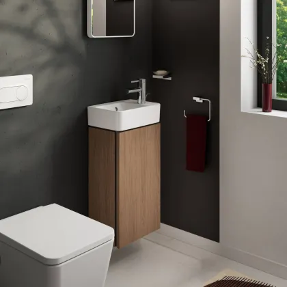ZESIS S змішувач для умивальника 70, одноважільний, CoolStart, хром — Photo 3
