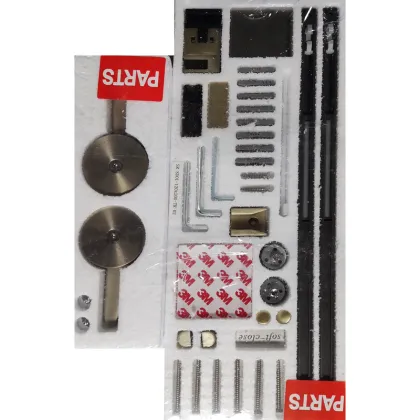 Двері в нішу Koer SR SD01-120x200-TR-02 прозоре скло Easy Clean 8мм, нікель (KR5379) — Photo 5
